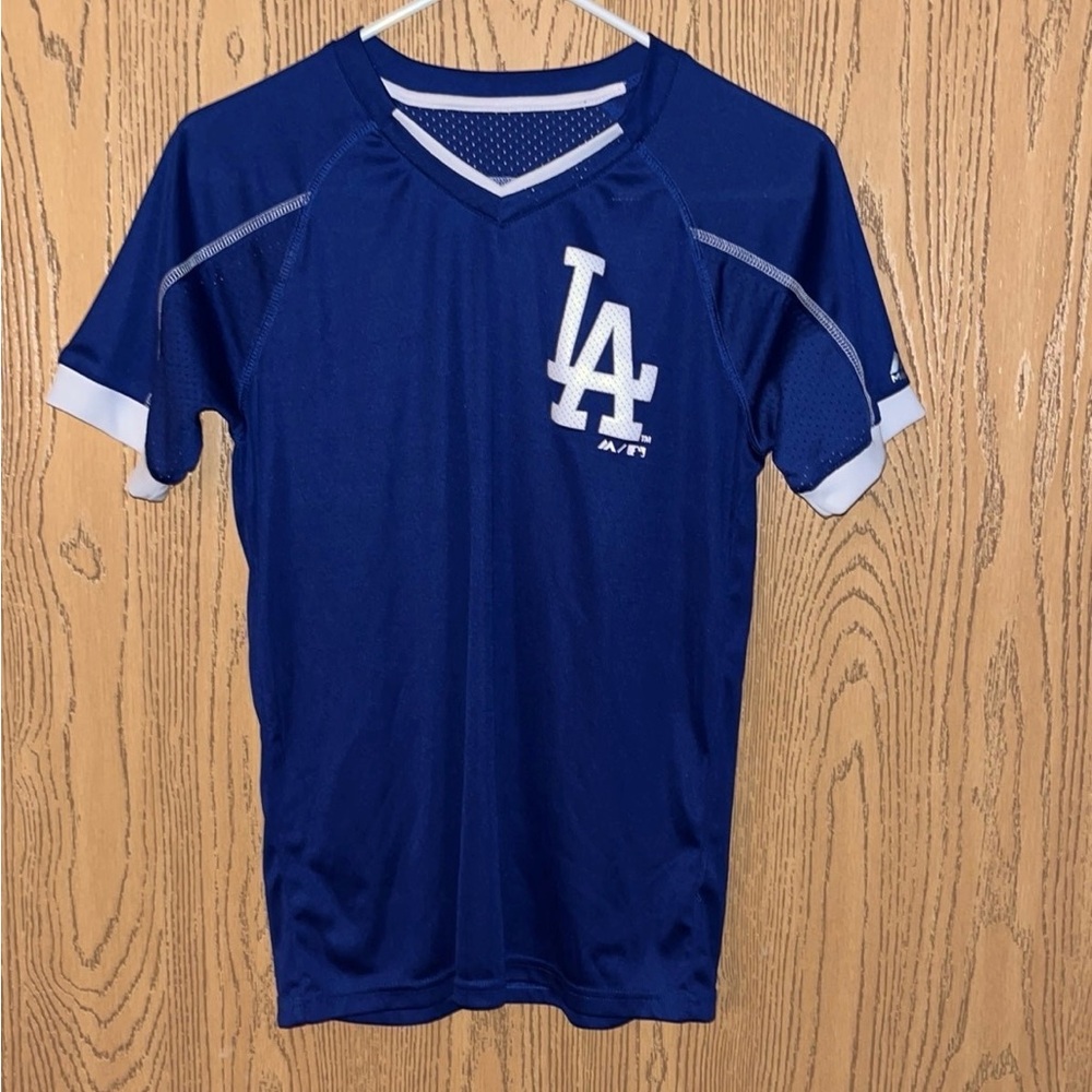 Youth Size LA Dodgers Shirt Size Large